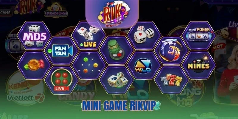 Rikvip có loạt mini game thú vị